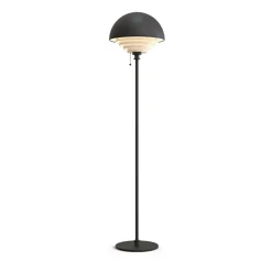 Lampadaire Motown 150 cm, Noir