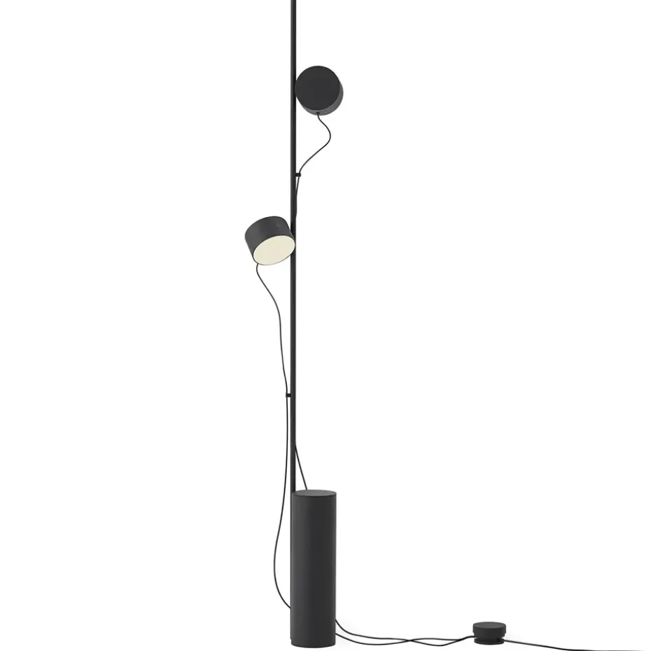 Lampadaire Post, Noir