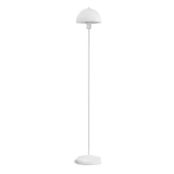 Lampadaire Vienda, Blanc-verre opale