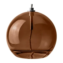 Lampe à huile Aura medium, Marron