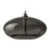 Lampe à huile Aura small, Gris fumée