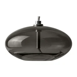 Lampe à huile Aura small, Gris fumée