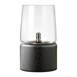 Lampe à huile Bitz Gastro Ø15x26 cm, Noir