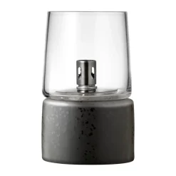 Lampe à huile Bitz Gastro Ø8,5x14 cm, Noir
