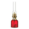 Lampe à pétrole Koholmen, rouge rubis