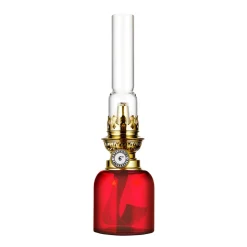 Lampe à pétrole Koholmen, rouge rubis