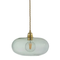 Lampe à suspension Ø 29 cm Horizon, Vert forêt