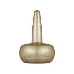 Lampe à suspension Clava Ø21,5 cm, Laiton brossé