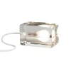 Lampe Block, câble blanc