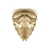 Lampe Conia laiton brossé, Ø 30 cm