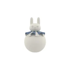 Lampe de nuit Lapin, Blanc cassé-bleu