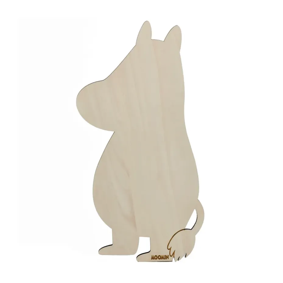 Lampe de nuit Mumin, Bois massif