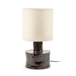 Lampe de table Catherine 47 cm, Black-white