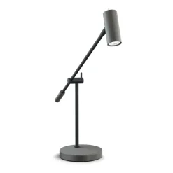 Lampe de table Cato 48,5 cm, Gris oxyde