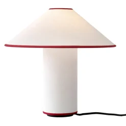 Lampe de table Colette ATD6, blanc et merlot