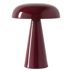 Lampe de table Como portable SC53, Red brown