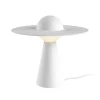 Lampe de table en céramique 33x37,1 cm, Blanc