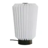Lampe de table Filippa Ø20 cm, Blanc-Noir