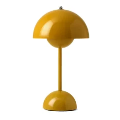 Lampe de table Flowerpot portable VP9, Mustard