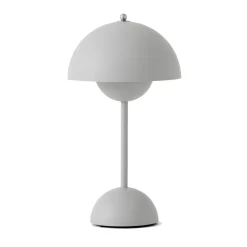 Lampe de table Flowerpot portable VP9, Matt light grey