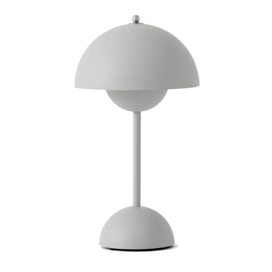 Lampe de table Flowerpot portable VP9, Matt light grey