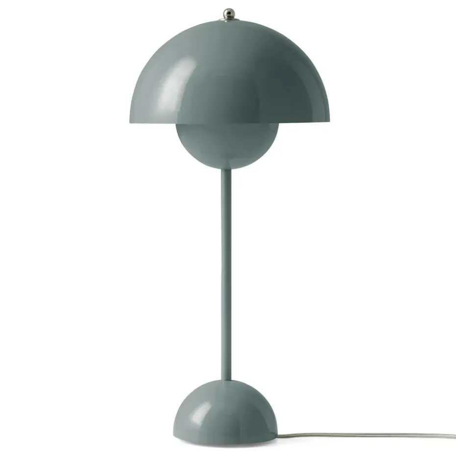 Lampe de table FlowerPot VP3, Stone blue