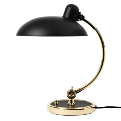 Lampe de table Kaiser Idell 6631-T Luxus laiton, Noir mat