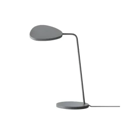 Lampe de table Leaf blanche, gris