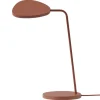 Lampe de table Leaf blanche, Copper brown