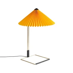 Lampe de table Matin table Ø38 cm, Yellow shade