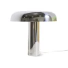 Lampe de table mushroom HK Living, Chrome