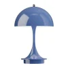 Lampe de table Panthella 160 Portable v3, Opaque indigo