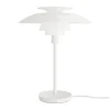 Lampe de table PH 80, Verre opalin blanc, blanc