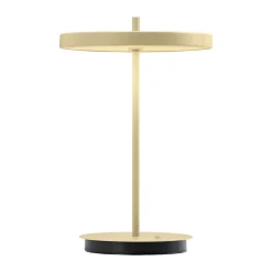 Lampe de table portable Asteria Move, Monochrome-jaune beurre