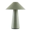 Lampe de table portable Cannes, Vert
