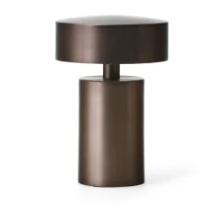 Lampe de table portable Column IP44, Bronze