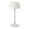 Lampe de table portable Halo 25,5 cm, White