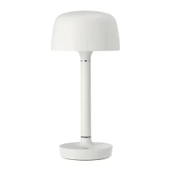 Lampe de table portable Halo 25,5 cm, White