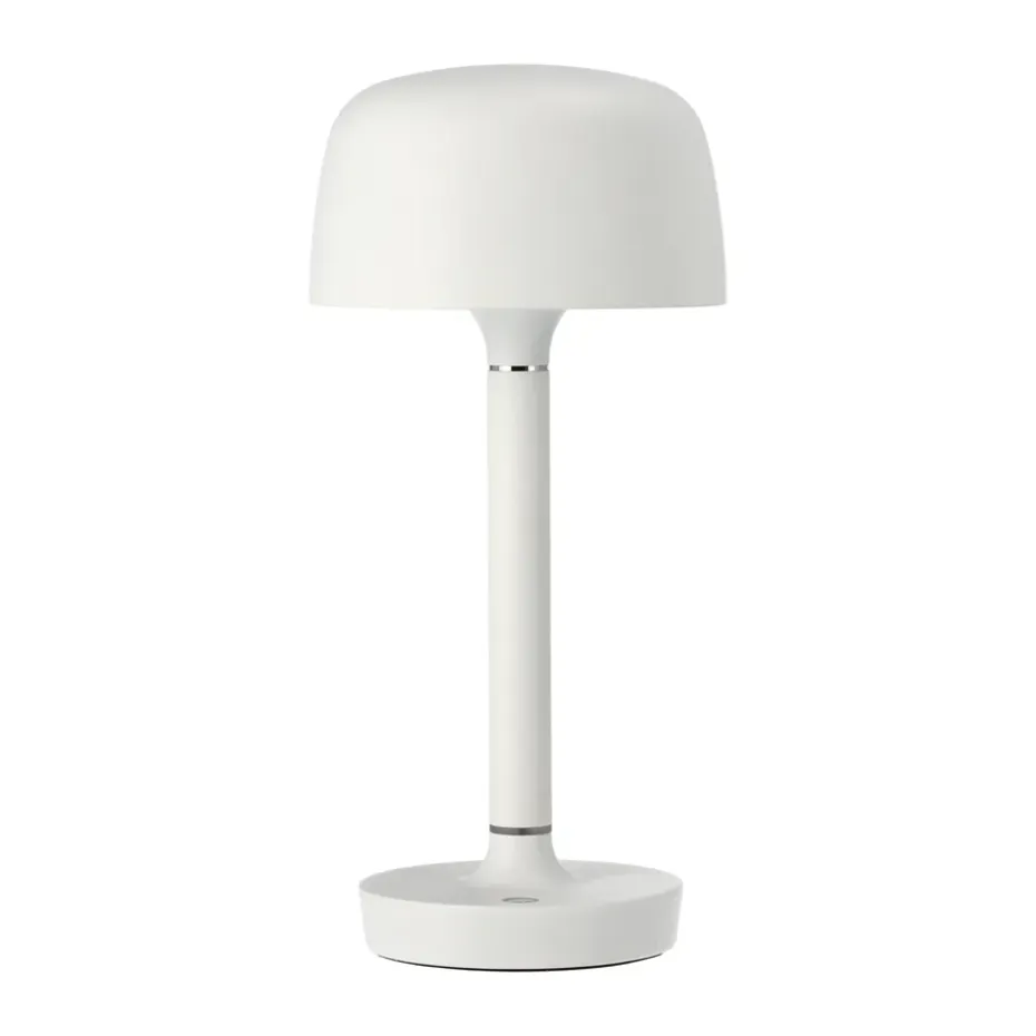 Lampe de table portable Halo 25,5 cm, White