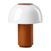 Lampe de table portable Harvest Moon 22 cm, Terracotta