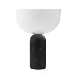 Lampe de table portable Kizu, Black marble