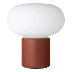 Lampe de table portable Karl-Johan, Earth red