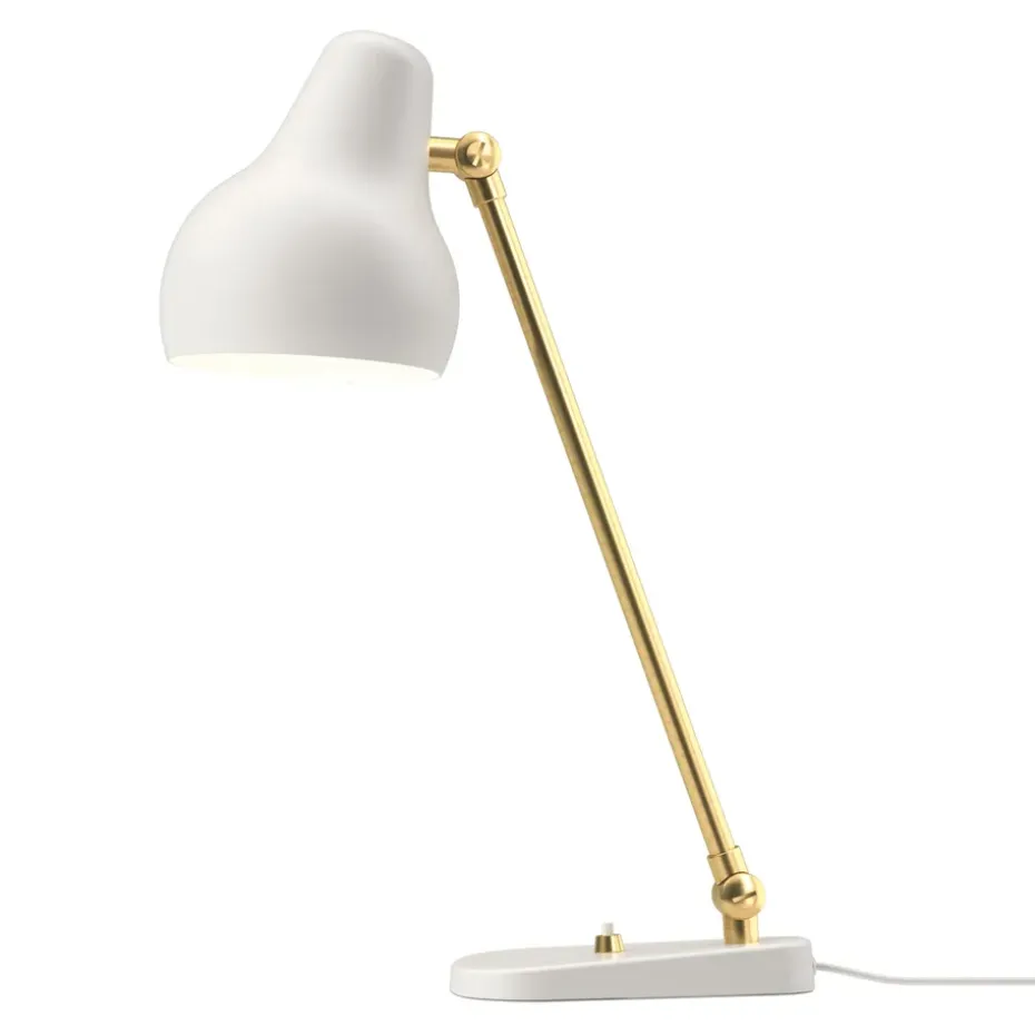 Lampe de table VL38, Blanc