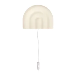 Lampe murale arc-en-ciel, Blanc cassé