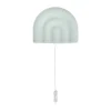 Lampe murale arc-en-ciel, Bleu pâle