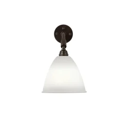 Lampe murale Bestlite BL7, porcelaine-noir