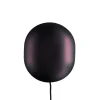 Lampe murale Clam 26 cm, Noir brûlén