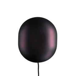 Lampe murale Clam 26 cm, Noir brûlén