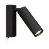 Lampe murale Pipeline, Noir mat