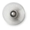 Lampe murale U12 Sletterhage, Fluted glass-aluminium